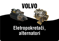 VOLVO ELEKTROPOKRETAČI I ALTERNATORI