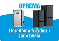 UGRADBENI FRIŽDERI I ZAMRZIVAČI