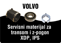 VOLVO SERVISNI MATERIJAL ZA TRANSOM I Z-POGON XDP I IPS