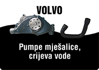 VOLVO PUMPE MJEŠALICE I CRIJEVA VODE