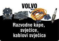 VOLVO RAZVODNE KAPE I SVJEĆICE TE KABLOVI SVJEĆICA