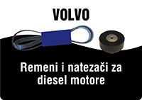 VOLVO REMENI I NATEZAČI ZA DIESEL MOTORE