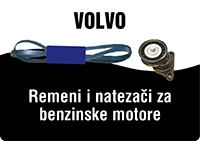 VOLVO REMENI I NATEZAČI ZA BENZINSKE MOTORE