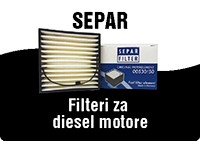SEPAR FILTERI ZA DIESEL MOTORE