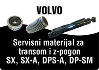 VOLVO SERVISNI MATERIJAL ZA TRANSOM I Z-POGON SX I SX-A I DPS-A TE DP-SM